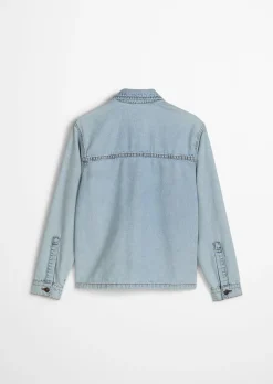 TEENS-BOYS Jeansjacke im Overshirt-Stil