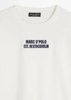 TEENS-BOYS Langarm-Shirt mit kontrastfarbener Logostickerei