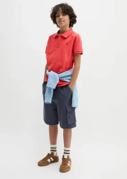TEENS-BOYS Poloshirt aus Bio-Baumwoll-Piqué
