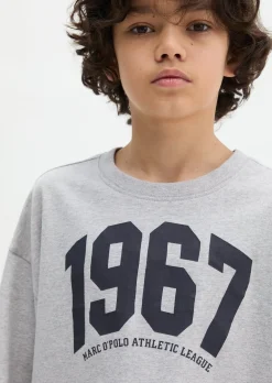 TEENS-BOYS T-Shirt mit kontrastfarbenem Brustprint