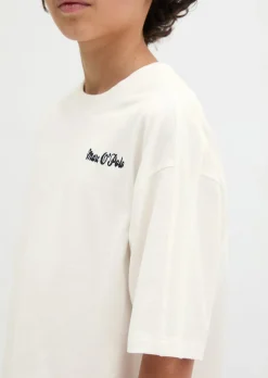 TEENS-BOYS T-Shirt mit Logostickerei