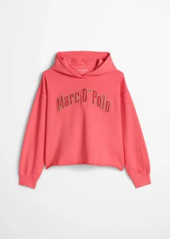 TEENS-GIRLS Hoodie mit flauschiger Logo-Applikation