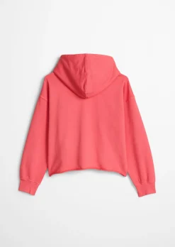 TEENS-GIRLS Hoodie mit flauschiger Logo-Applikation