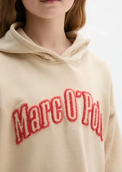 TEENS-GIRLS Hoodie mit flauschiger Logo-Applikation