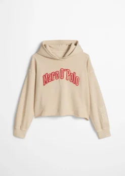 TEENS-GIRLS Hoodie mit flauschiger Logo-Applikation