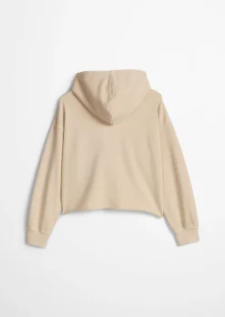 TEENS-GIRLS Hoodie mit flauschiger Logo-Applikation