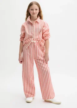 TEENS-GIRLS Hose aus Leinen und Bio-Baumwolle