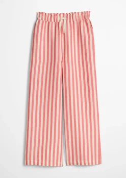 TEENS-GIRLS Hose aus Leinen und Bio-Baumwolle
