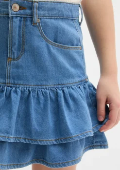 TEENS-GIRLS Jeansrock aus reiner Bio-Baumwolle