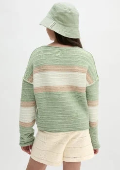 TEENS-GIRLS Pullover im Inside-Out-Look