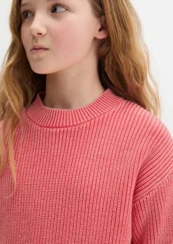 TEENS-GIRLS Pullover mit Two-Tone-Effekt