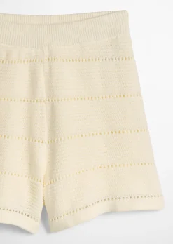 TEENS-GIRLS Strickshorts mit Lochstrickmuster