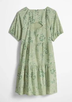 TEENS-GIRLS Stufenkleid aus reiner Bio-Baumwolle