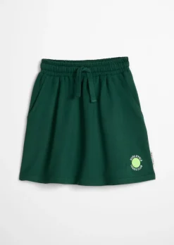 TEENS-GIRLS Sweatrock mit gelbem Tennisball-Highlight