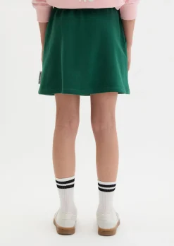 TEENS-GIRLS Sweatrock mit gelbem Tennisball-Highlight