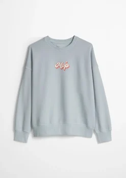 TEENS-GIRLS Sweatshirt mit Logoprint auf beiden Seiten