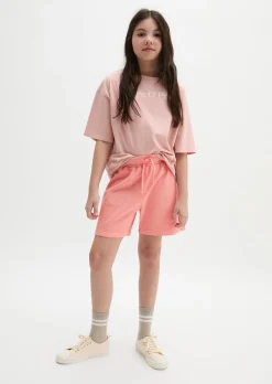 TEENS-GIRLS Sweatshorts aus reiner Bio-Baumwolle