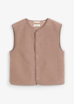 TEENS-GIRLS Teddyweste mit softer Fleece-Innenseite