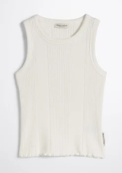 TEENS-GIRLS Top aus geripptem Bio-Baumwoll-Jersey