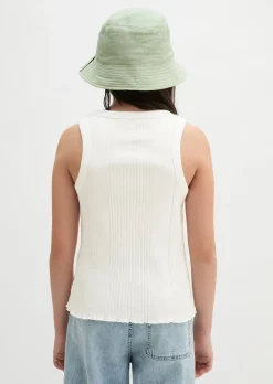 TEENS-GIRLS Top aus geripptem Bio-Baumwoll-Jersey