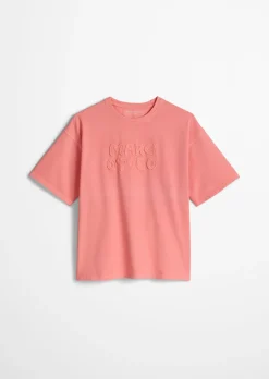 TEENS-GIRLS T-Shirt mit gehäkelter Logo-Applikation