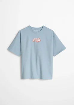 TEENS-GIRLS T-Shirt mit Logoprint auf beiden Seiten