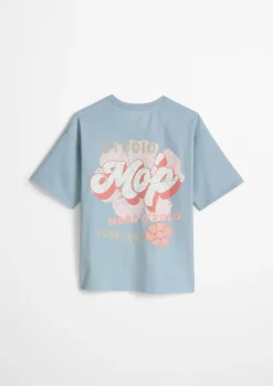 TEENS-GIRLS T-Shirt mit Logoprint auf beiden Seiten