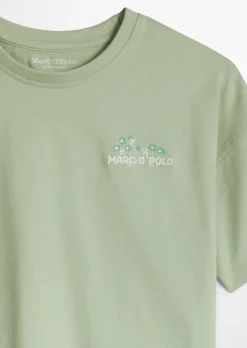 TEENS-GIRLS T-Shirt mit Logostickerei auf beiden Seiten