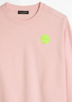 TEENS-UNISEX Sweatshirt mit beidseitigen Tennisball-Highlights