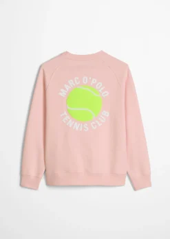 TEENS-UNISEX Sweatshirt mit beidseitigen Tennisball-Highlights