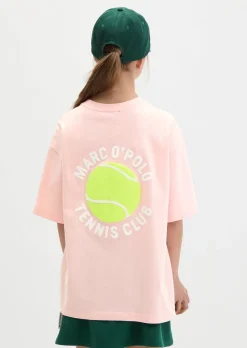 TEENS-UNISEX T-Shirt mit rückseitigem Tennisball-Highlight