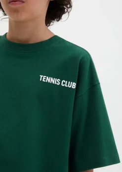 TEENS-UNISEX T-Shirt mit rückseitigem Tennisball-Highlight