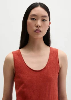 Top regular aus Slub-Jersey