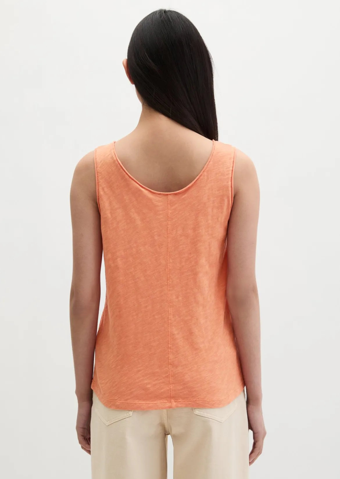 Top regular aus Slub-Jersey