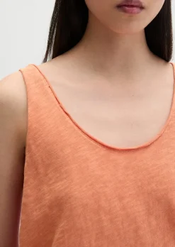 Top regular aus Slub-Jersey