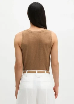 Top regular aus Slub-Jersey