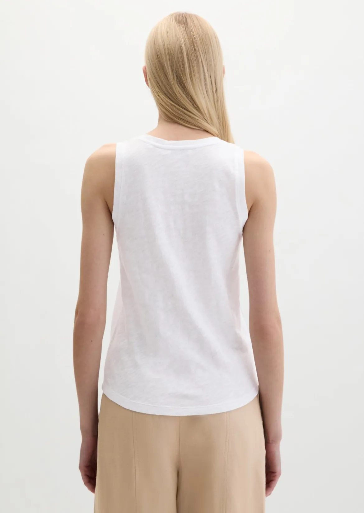 Top regular aus Slub-Jersey
