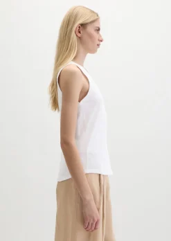 Top regular aus Slub-Jersey