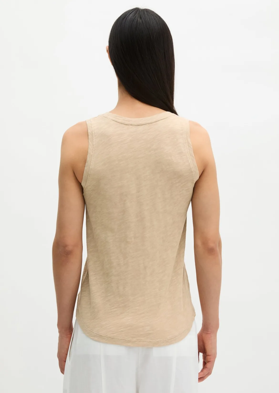 Top regular aus Slub-Jersey