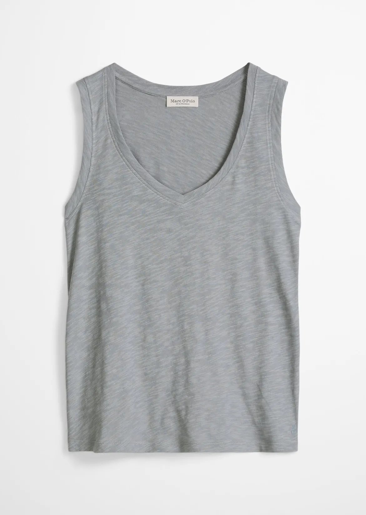 Top regular aus Slub-Jersey