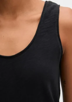 Top regular aus Slub-Jersey