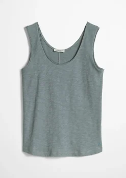 Top regular aus Slub-Jersey