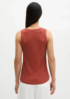 Top regular aus Slub-Jersey