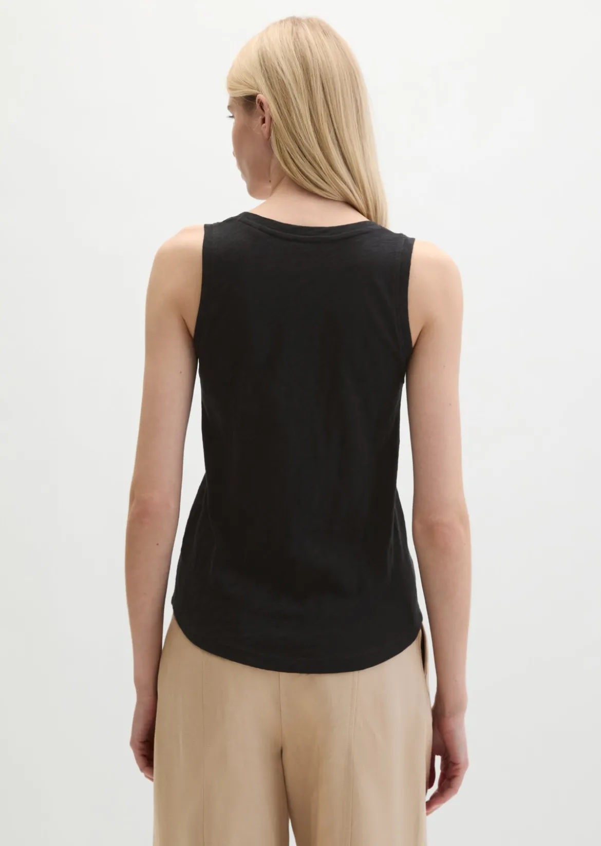 Top regular aus Slub-Jersey