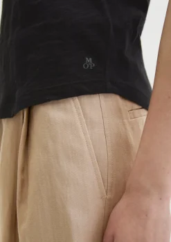 Top regular aus Slub-Jersey