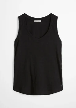 Top regular aus Slub-Jersey