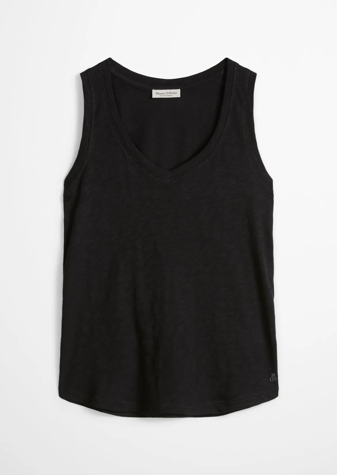 Top regular aus Slub-Jersey