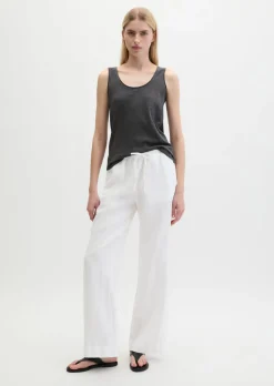 Top regular aus Slub-Jersey