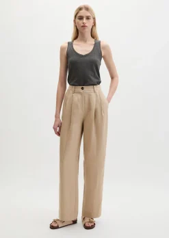 Top regular aus Slub-Jersey