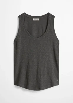 Top regular aus Slub-Jersey